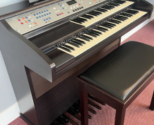 Lowrey EZ10 organ and bench